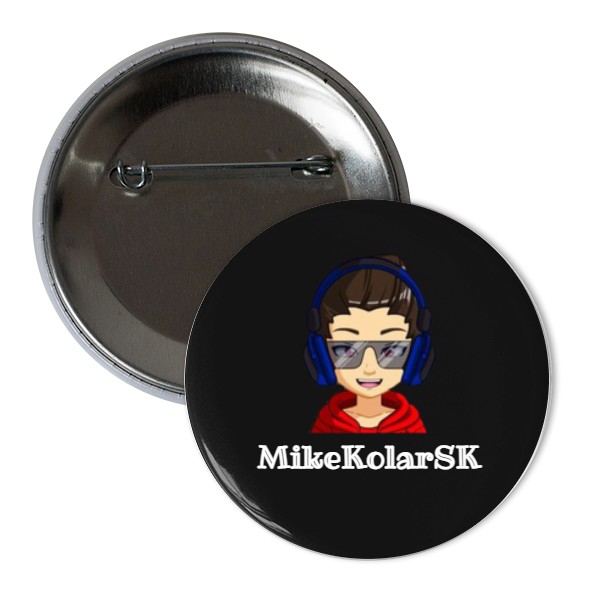 Odznak  s potlačou Odznak MikeKolarSK